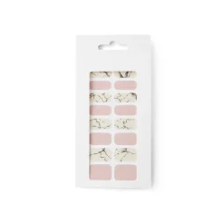 Gifi Beauté^Lot de 24 autocollants vernis à ongles imprimés 6 coloris