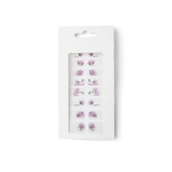 Gifi Beauté^Lot de 24 autocollants vernis à ongles imprimés 6 coloris