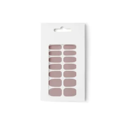 Gifi Beauté^Lot de 24 autocollants vernis à ongles unis 6 coloris