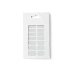 Gifi Beauté^Lot de 24 autocollants vernis à ongles unis 6 coloris