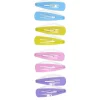 Gifi Beauté^Lot de 8 barrettes clips multicolores
