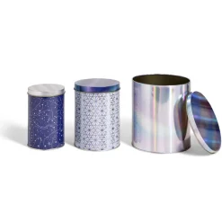 Gifi Lot de 3 boîtes alimentaires petite/moyenne/grande - 3 modèles