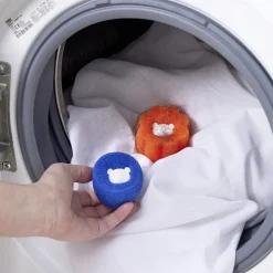 Gifi Entretien Du Linge|Lot de 3 boules attrape-poils pour machine à laver