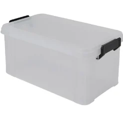 Gifi Rangement|Lot de 7 box de rangements transparents multiple tailles