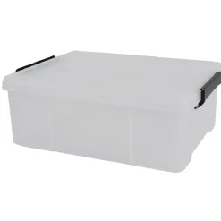 Gifi Rangement|Lot de 7 box de rangements transparents multiple tailles