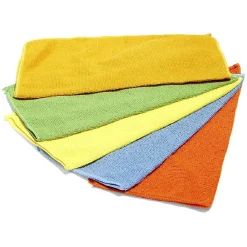 Gifi Nettoyage Et Entretien|Lot de 5 chiffons microfibre 30x30cm polyester