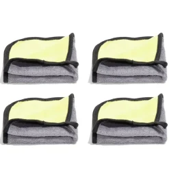 Gifi Nettoyage Et Entretien|Lot de 4 chiffons nettoyant pour voiture 30x30cm