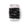 Gifi Beauté^Lot de 5 chouchous scrunchies polyester satiné noir