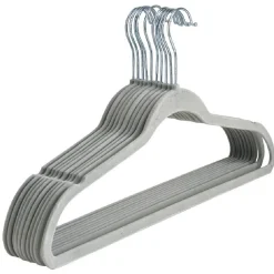 Gifi Rangement|Lot de 10 cintres velours