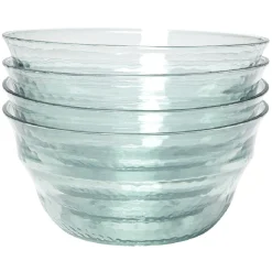 Gifi Lot de 4 coupelles en plastique effet martelé