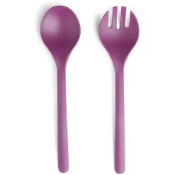 Gifi Lot de 2 couverts à salade en plastique - 3 coloris