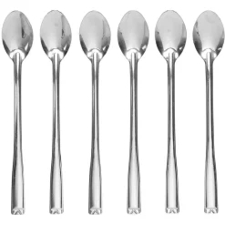 Gifi Lot de 6 cuillères à mazagran en inox