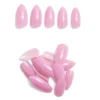 Gifi Beauté^Lot de 24 faux ongles caméléon avec stickers de colle plastique rouge