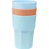 Gifi Lot de 3 gobelets colorés 380 ml