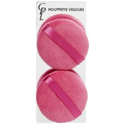 Gifi Beauté^Lot de 2 houppettes à poudre en acrylique