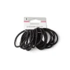 Gifi Beauté^Lot de 15 élastiques à cheveux polyester noir et fil métallique multicolore