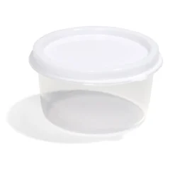 Gifi Lot de 10 mini boîtes alimentaires rondes 65ml