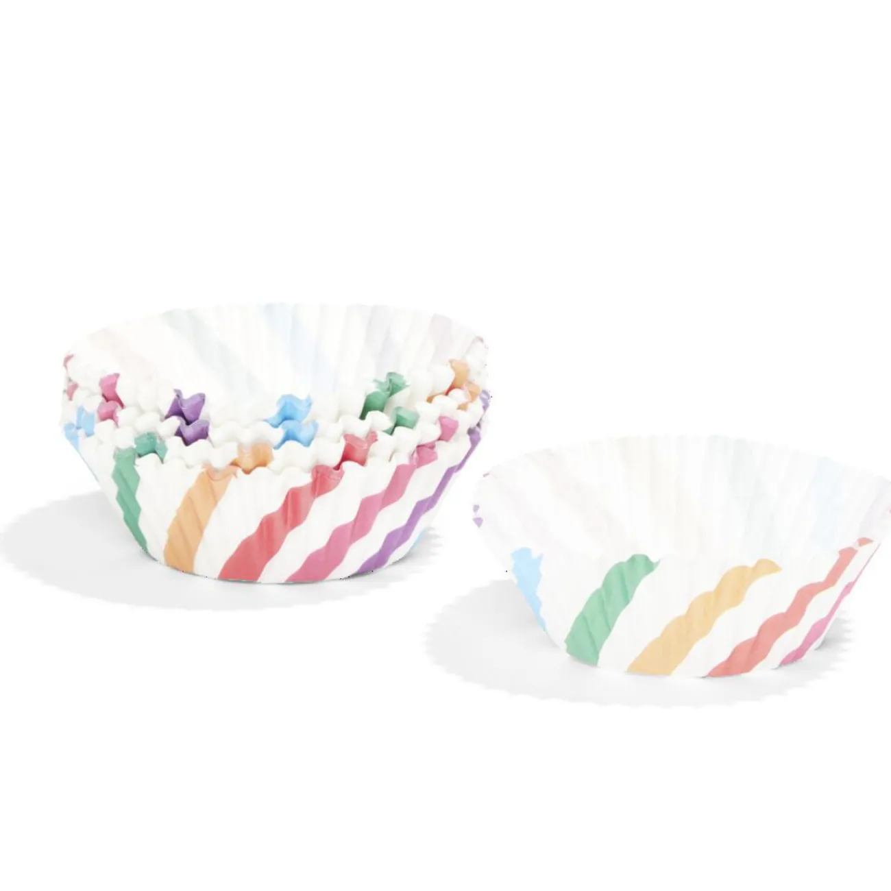 Gifi Lot de 80 moules à cake en papier sulfurisé Ø7cm