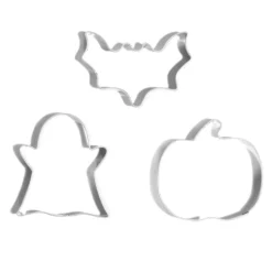 Gifi Lot de 3 moules à cookie en inox Ø6cm