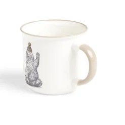 Gifi Lot de 4 mugs animaux 33,5cl