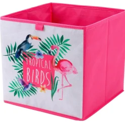 Gifi Rangement|Lot de 2 panières cube