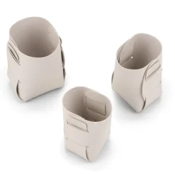 Gifi Beauté^Lot de 3 panières de rangement 8/9/10cm - 3 coloris