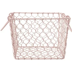 Gifi Rangement|Lot de 3 panières métal