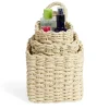 Gifi Rangement|Lot de 3 panières tressées rangement salle de bain