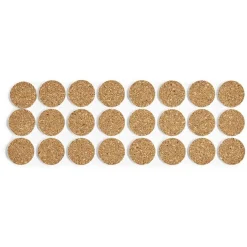 Gifi Quincaillerie^Lot de 24 patins adhésifs en liège