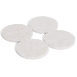 Gifi Quincaillerie^Lot de 4 patins en feutre adhésif ultra puissant beige - Ø50 mm