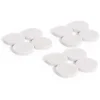 Gifi Quincaillerie^Lot de 12 patins en feutre adhésif ultra puissant beige - Ø25 mm