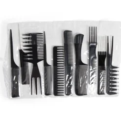 Gifi Beauté^Lot de 10 peignes formes différentes
