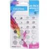 Gifi Pile^Lot de 24 piles bouton AG et CR