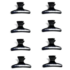 Gifi Beauté^Lot de 8 pinces à cheveux noir ou rose - 2 coloris