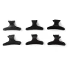 Gifi Beauté^Lot de 6 pinces à cheveux plastique noir