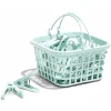 Gifi Entretien Du Linge|Lot de 30 pinces à linge avec panier