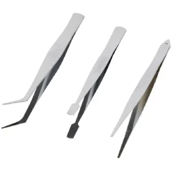 Gifi Outils Bricolage^Lot de 3 pinces de précision en fer