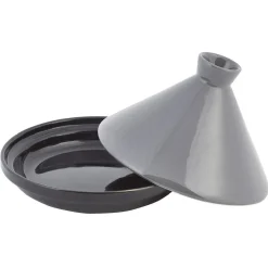 Gifi Lot de 4 plats à tajine individuel céramique