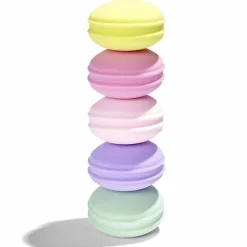 Gifi Beauté^Lot de 5 éponges à maquillage forme macaron