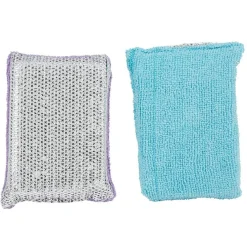 Gifi Nettoyage Et Entretien|Lot de 2 éponges double face