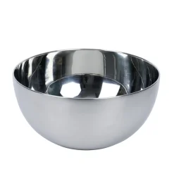 Gifi Lot de 3 saladiers en inox Ø18,7/23,6/28,5cm