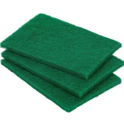 Gifi Nettoyage Et Entretien|Lot de 5 tampons à récurer grattants 15x10cm polyester vert