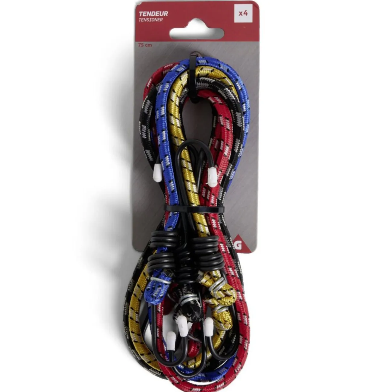 Gifi Quincaillerie^Lot de 4 tendeurs 75cm