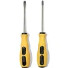 Gifi Outils Bricolage^Lot de 2 tournevis noirs et jaunes