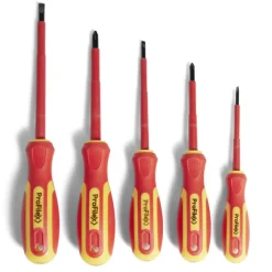 Gifi Outils Bricolage^Lot de 5 tournevis VDE