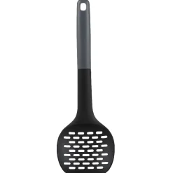 Gifi Lot de 6 ustensiles avec support noir gris