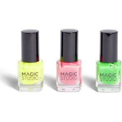 Gifi Beauté^Lot de 3 vernis flash néon Magic Studio