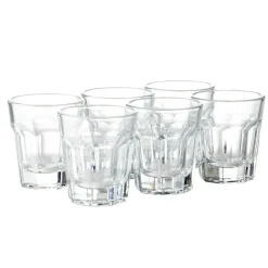 Gifi Lot de 6 verres à shooter 4,5cl H5,6cm