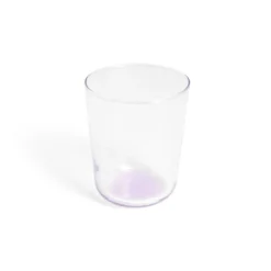 Gifi Lot de 6 verres 31cl transparents avec fond coloré
