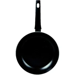 Gifi Lot poêle et wok anti-adhésif argenté